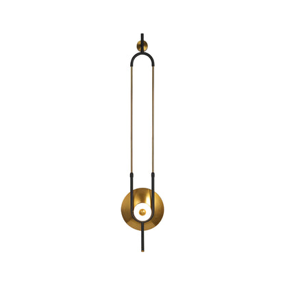 Ellipse Ring Wall Light | Marble | Gold or White