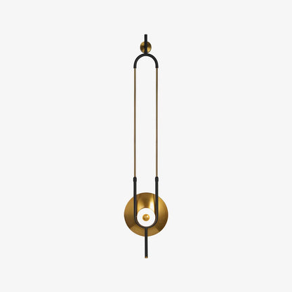 Ellipse Ring Wall Light | Marble | Gold or White