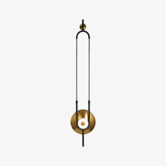 Ellipse Ring Wall Light | Marble | Gold or White