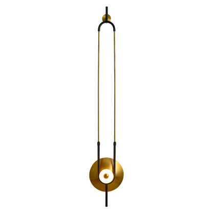 Ellipse Ring Wall Light | Marble | Gold or White