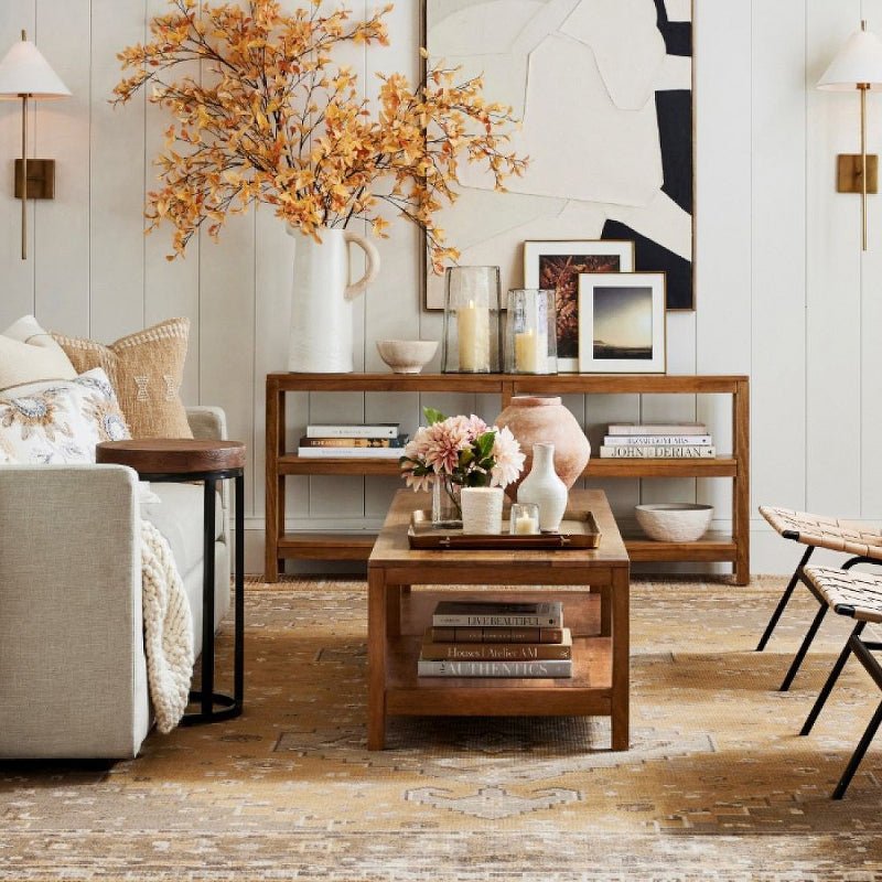 Ellis Wall Light | Brass Frame | White Shade