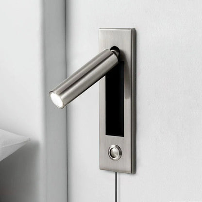Embedded Bedside Sconce | LED Reading Light | Adjustable Head