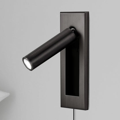 Embedded Bedside Sconce | LED Reading Light | Adjustable Head