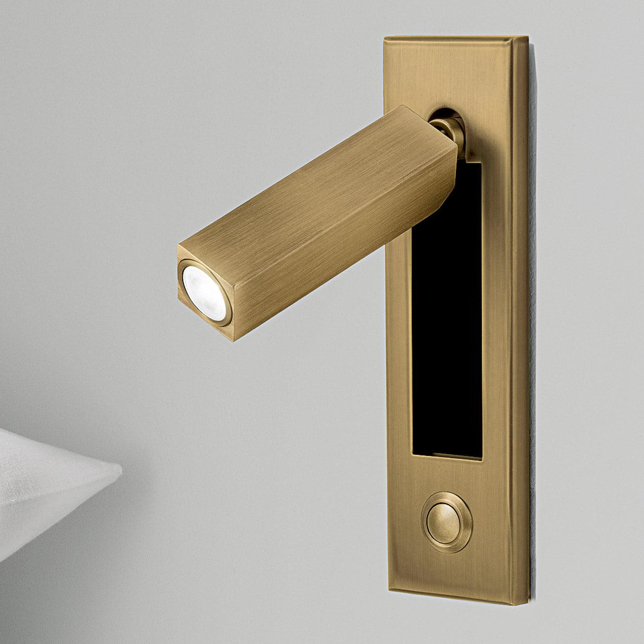 LED Bedside Sconce | Adjustable Aluminum Light | Warm, Neutral, Cool Options