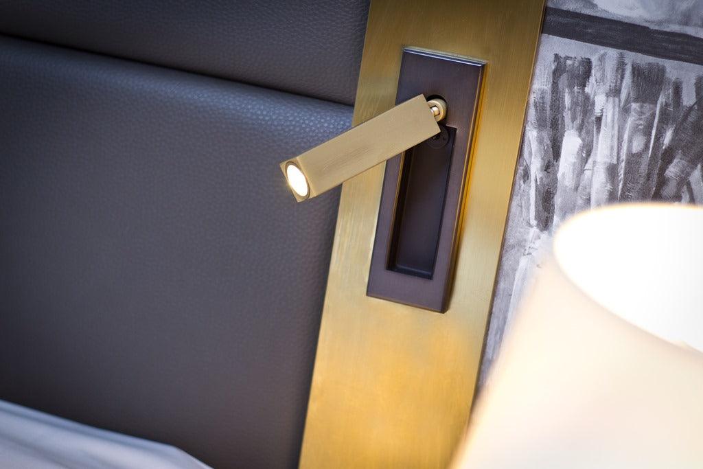 LED Bedside Sconce | Adjustable Aluminum Light | Warm, Neutral, Cool Options
