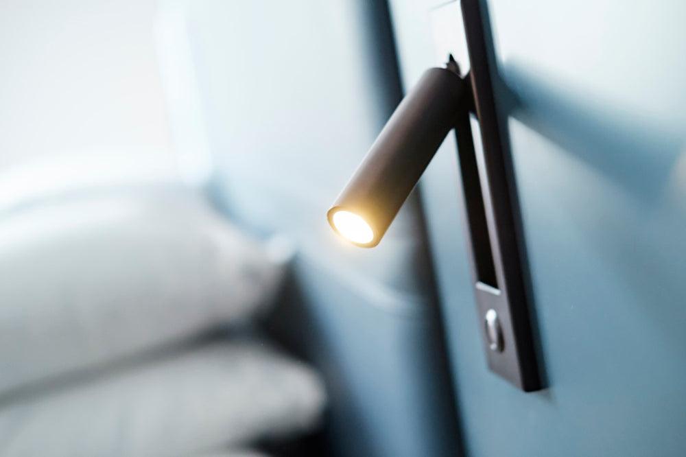 LED Bedside Sconce | Adjustable Aluminum Light | Warm, Neutral, Cool Options