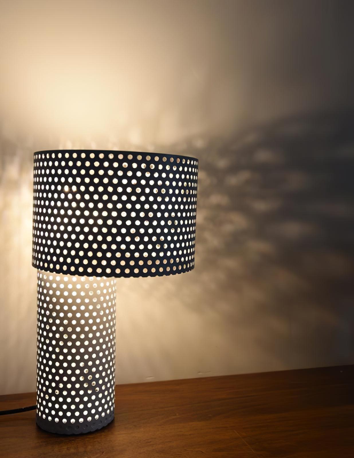 Embrey Table Lamp | Metal | White