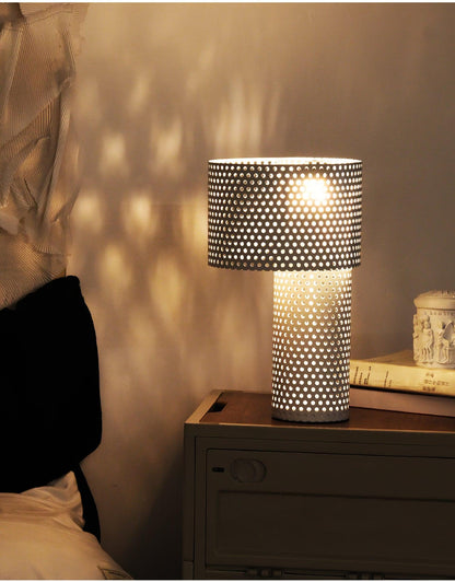 Embrey Table Lamp | Metal | White