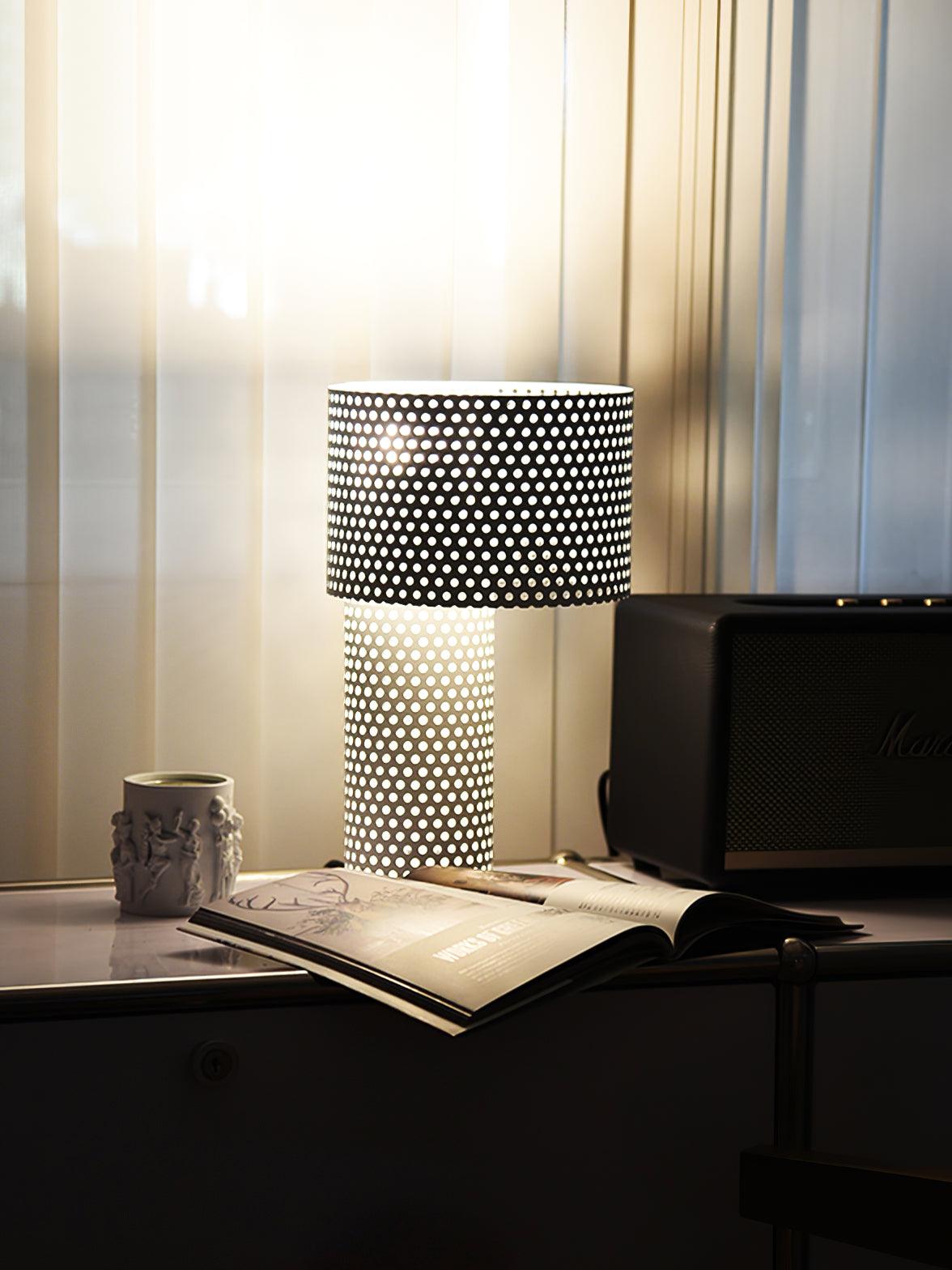Embrey Table Lamp | Metal | White