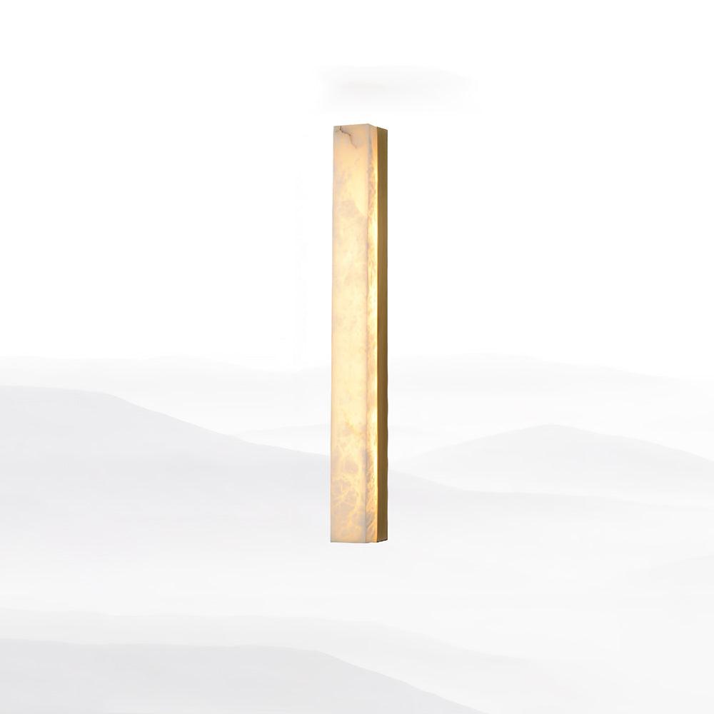 Emerson Wall Lamp | Brass & Alabaster | White