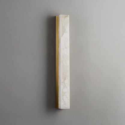 Emerson Wall Lamp | Brass & Alabaster | White