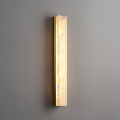 Emerson Wall Lamp | Brass & Alabaster | White