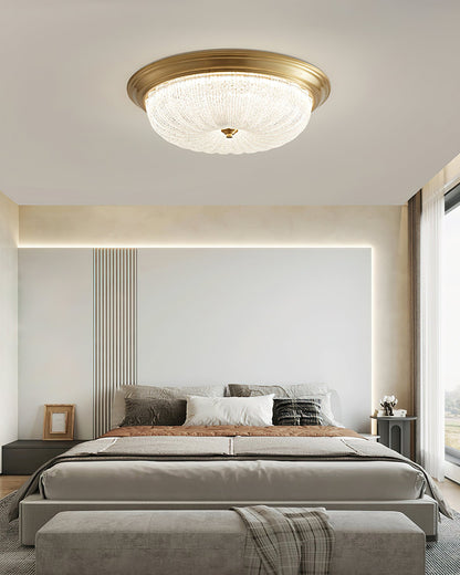 Emily Ceiling Light | Brass & Glass | Vintage Design