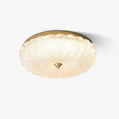 Enchanting Ceiling Light | Glass & Brass | Gold