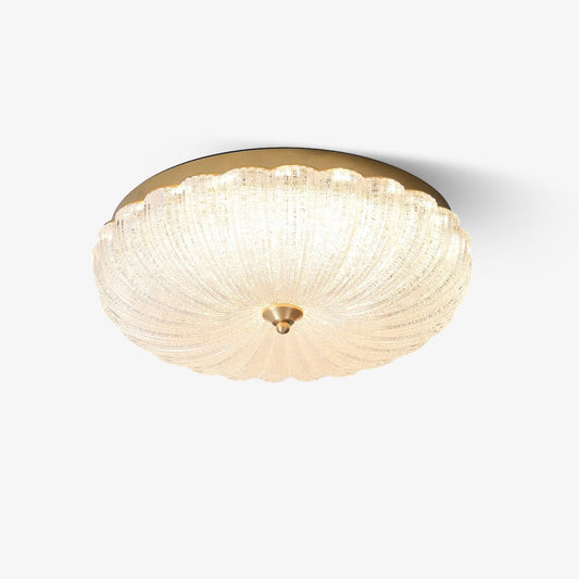 Enchanting Ceiling Light | Glass & Brass | Gold