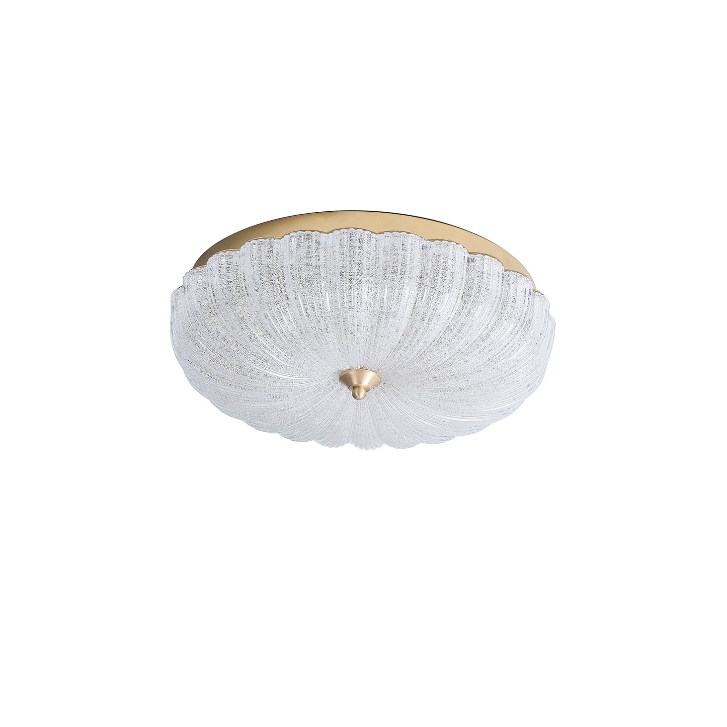 Enchanting Ceiling Light | Glass & Brass | Gold