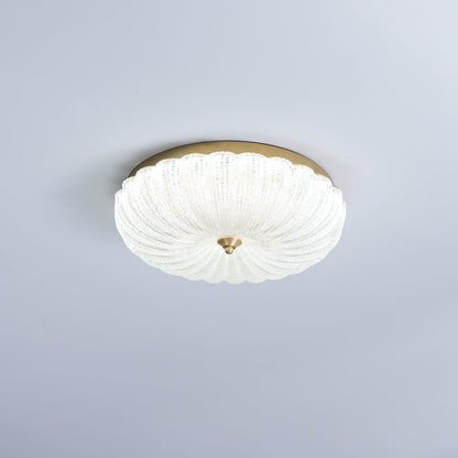 Enchanting Ceiling Light | Glass & Brass | Gold