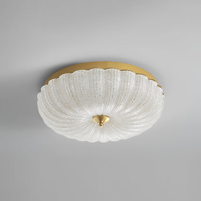 Enchanting Ceiling Light | Glass & Brass | Gold
