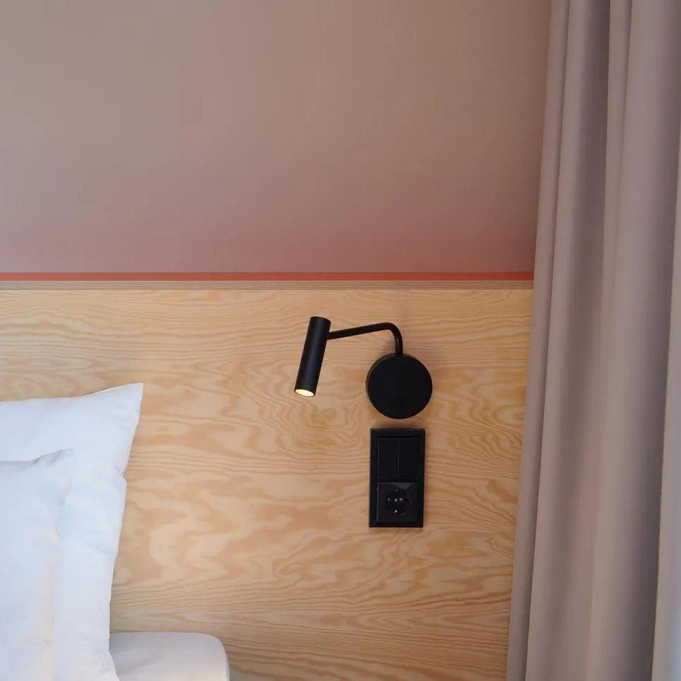 LED Wall Sconce | Metal | Set of 2 | Black, White, Gold, Sand Nickel