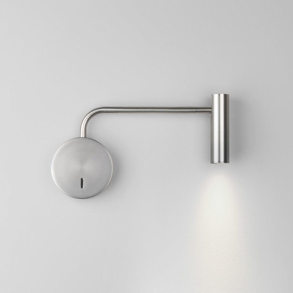 LED Wall Sconce | Metal | Set of 2 | Black, White, Gold, Sand Nickel