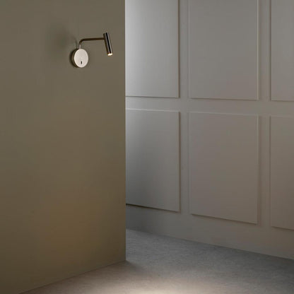 LED Wall Sconce | Metal | Set of 2 | Black, White, Gold, Sand Nickel