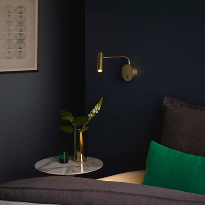 LED Wall Sconce | Metal | Set of 2 | Black, White, Gold, Sand Nickel