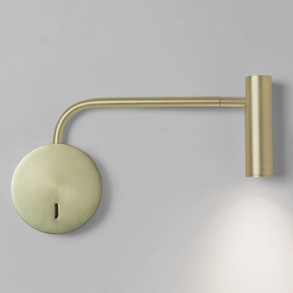 LED Wall Sconce | Metal | Set of 2 | Black, White, Gold, Sand Nickel