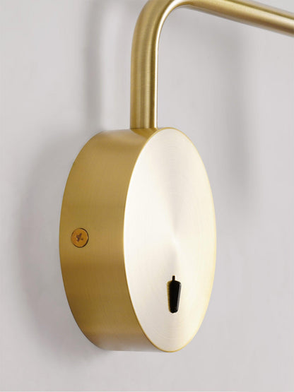 LED Wall Sconce | Metal | Set of 2 | Black, White, Gold, Sand Nickel