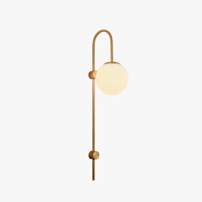 Erikson Sconce | Iron, Glass, Metal | Gold, Black