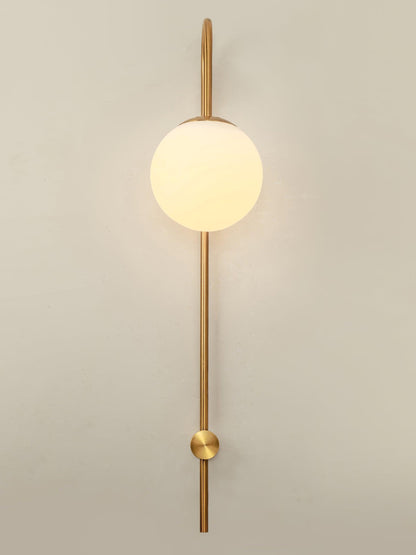 Erikson Sconce | Iron, Glass, Metal | Gold, Black