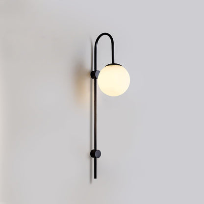 Erikson Sconce | Iron, Glass, Metal | Gold, Black