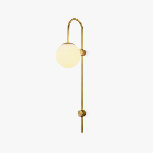 Erikson Sconce | Iron, Glass, Metal | Gold, Black