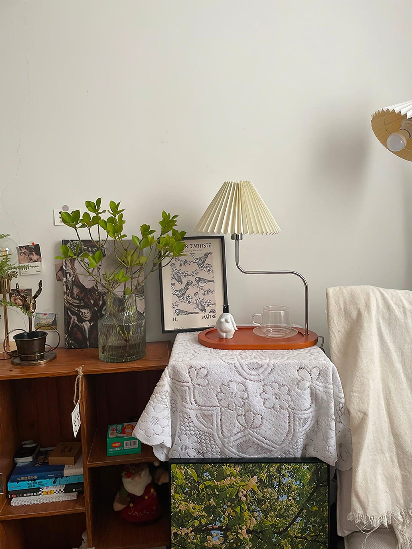 Eterna Table Lamp | Metal Frame & Fabric Shade | 4 Colors Available