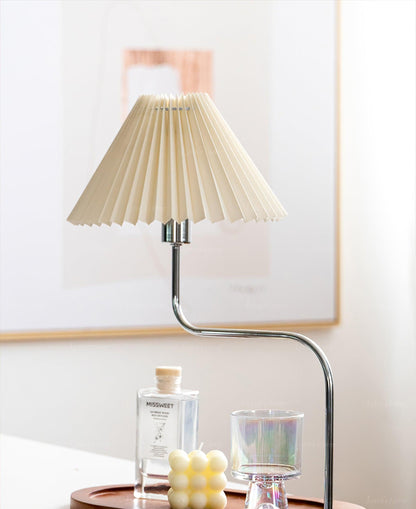Eterna Table Lamp | Metal Frame & Fabric Shade | 4 Colors Available