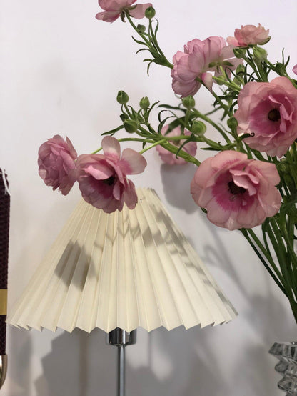 Eterna Table Lamp | Metal Frame & Fabric Shade | 4 Colors Available