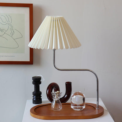 Eterna Table Lamp | Metal Frame & Fabric Shade | 4 Colors Available