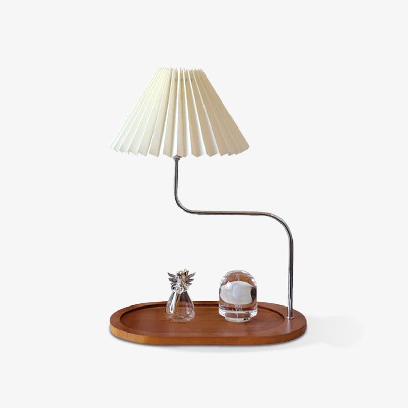 Eterna Table Lamp | Metal Frame & Fabric Shade | 4 Colors Available