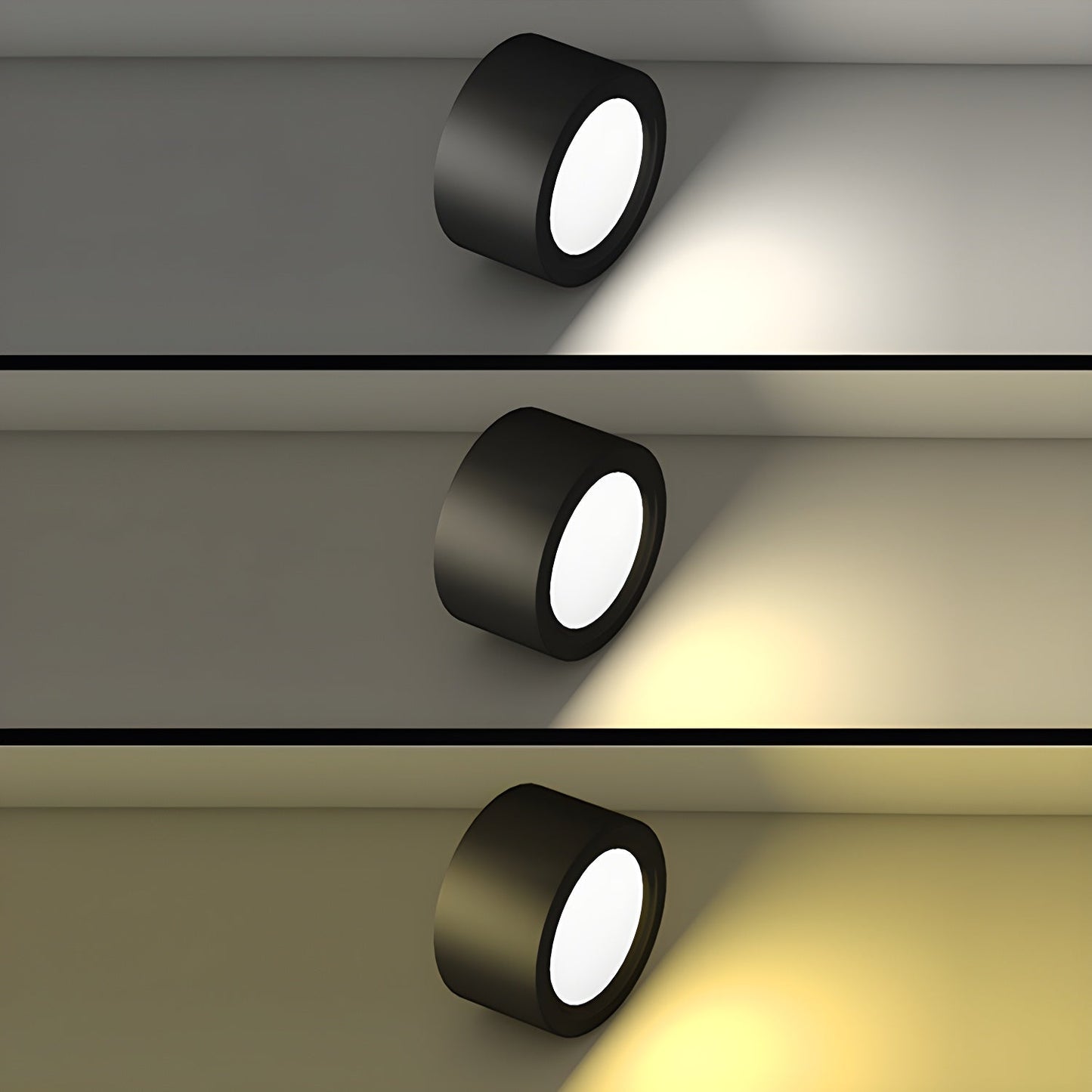 Ethan Surface Ceiling Light | Modern LED | Black