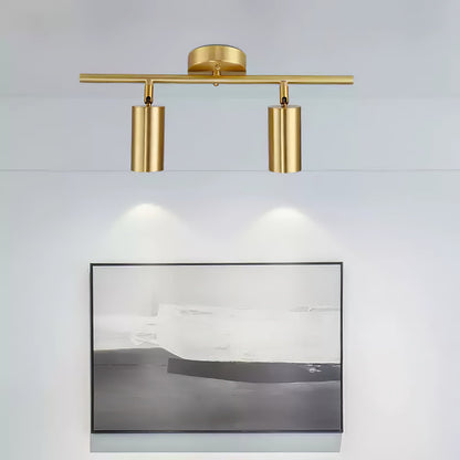 Evanna Ceiling Light | Adjustable Spotlight | Black, White, Gold