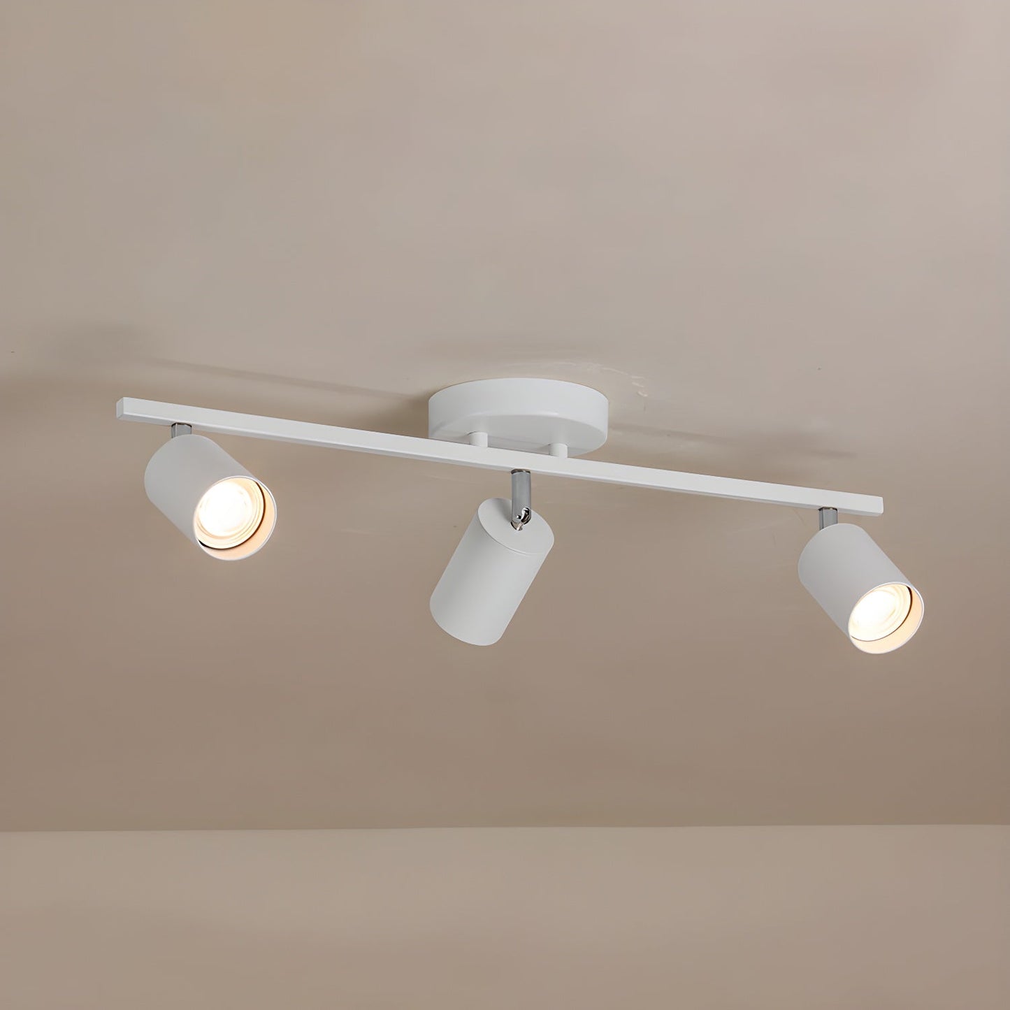 Evanna Ceiling Light | Adjustable Spotlight | Black, White, Gold