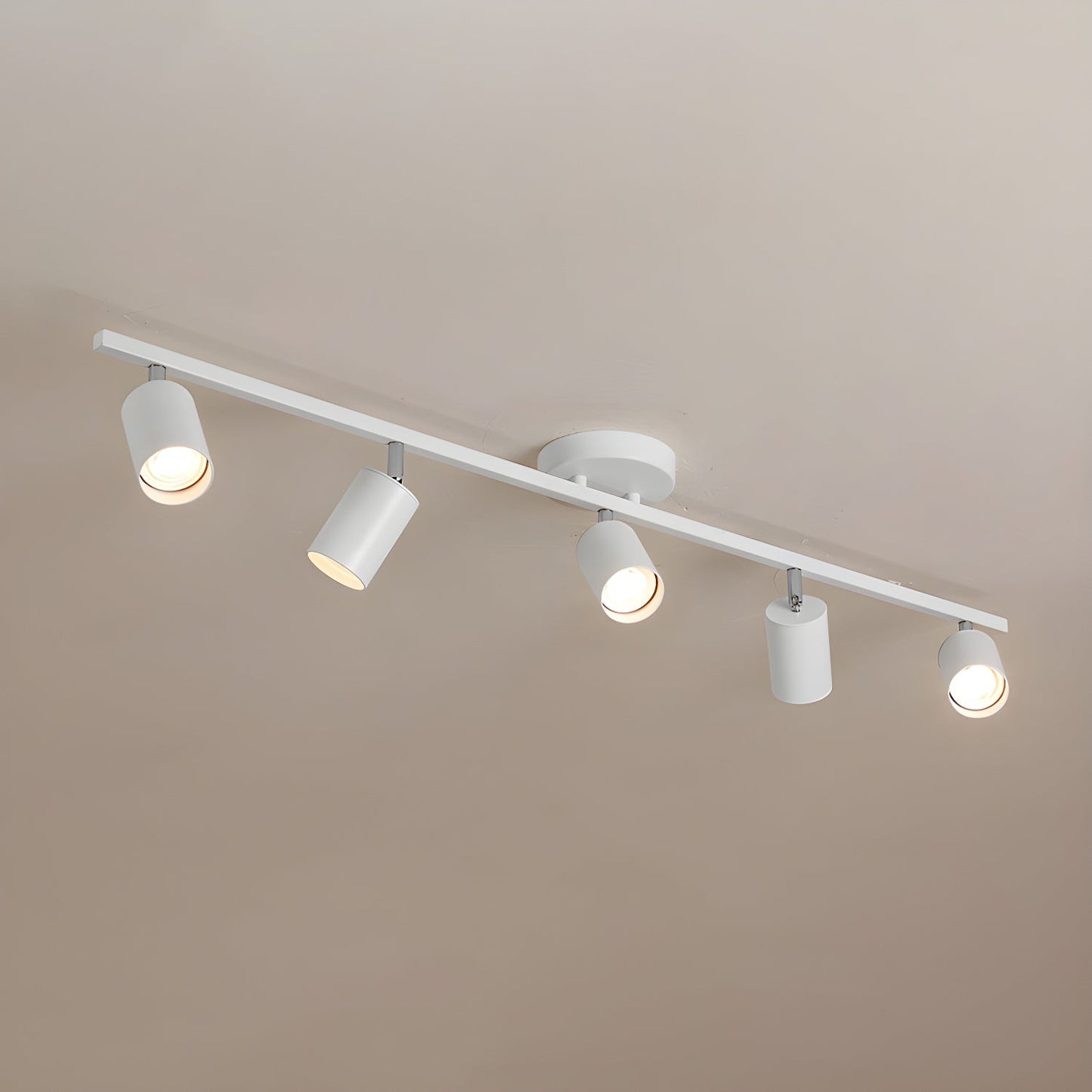 Evanna Ceiling Light | Adjustable Spotlight | Black, White, Gold