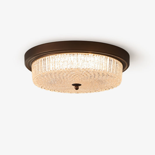 Fabula Ceiling Lamp | Vintage Bronze | Opaque Glass