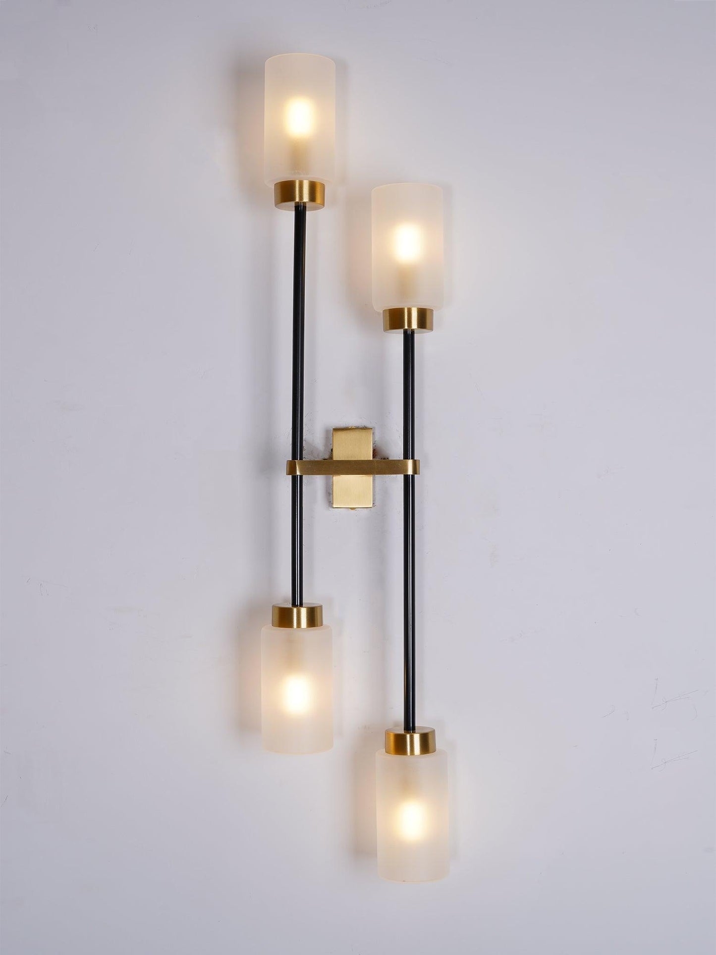 Farol Wall Light | Brass & Glass | Single/Double