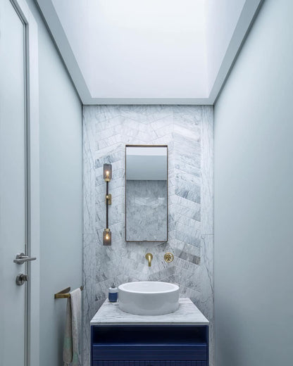 Farol Wall Light | Brass & Glass | Single/Double