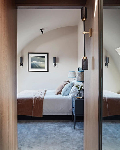 Farol Wall Light | Brass & Glass | Single/Double