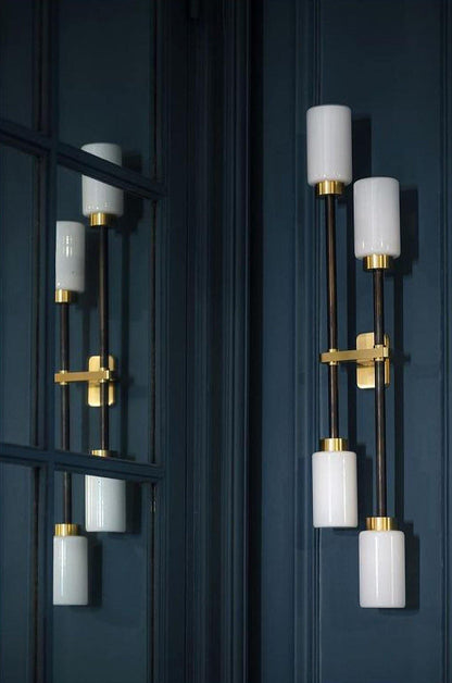Farol Wall Light | Brass & Glass | Single/Double