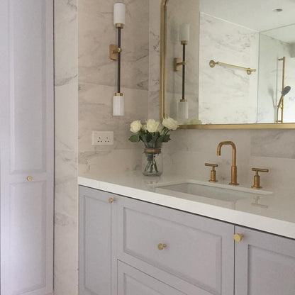 Farol Wall Light | Brass & Glass | Single/Double
