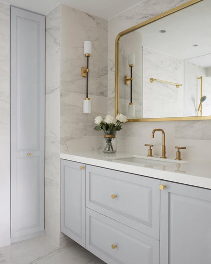 Farol Wall Light | Brass & Glass | Single/Double