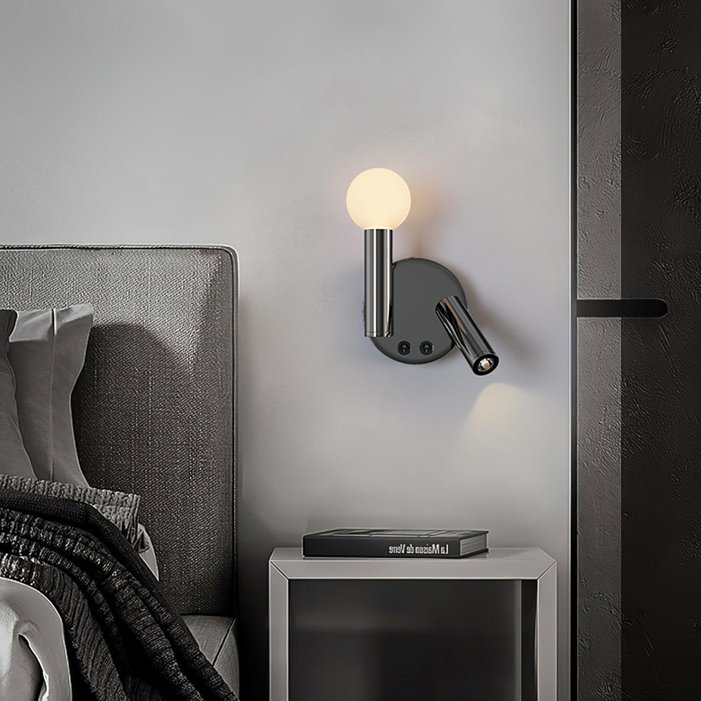 Fedde Wall Lamp | Adjustable LED | Black or White