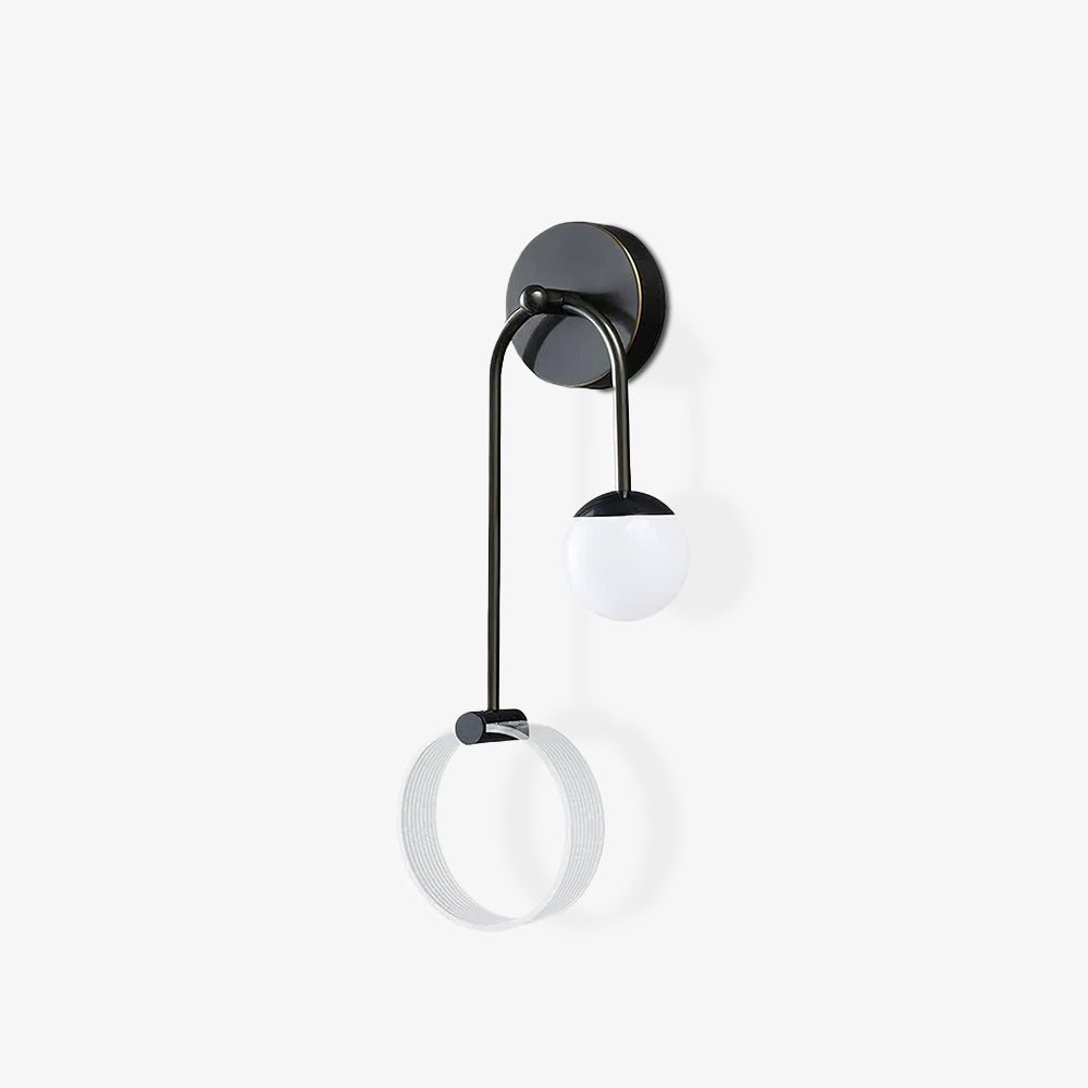 Ferra LED Wall Light | Brass, Acrylic, Aluminum | Set of 2